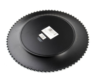 Czarna podkładka dekoracyjna z serii BLANCHE COLOURS