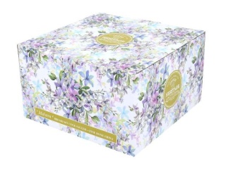 Duża filiżanka porcelanowa angielska jumbo kwiaty