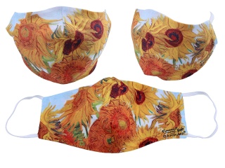 Maseczka ochronna na twarz Van Gogh Słoneczniki