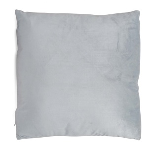 Poduszka z wypełnieniem LAURE 45x45cm w kolorze jasnej szarości