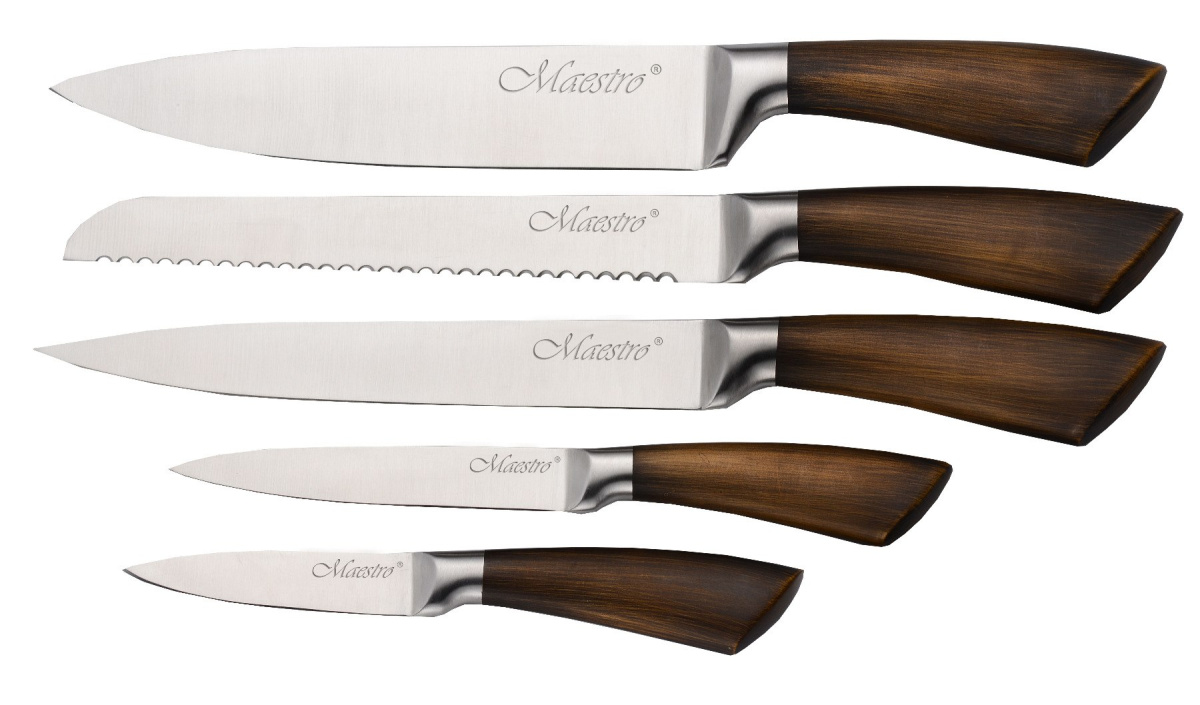 Zestaw 6 noży ze stali nierdzewnej marki Maestro MR1414