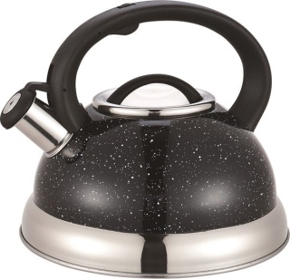 Czajnik stalowy 3 litry Maestro MR1313C czarny