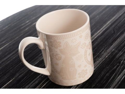 Kubek porcelanowy z kotami na prezent dla kociarza