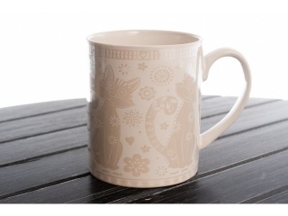 Kubek porcelanowy z kotami na prezent dla kociarza