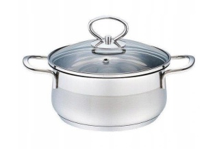 Garnek 3,8 l pokrywka szklana Maestro MR3508-22