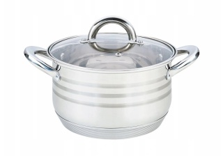 Garnek 4,5 l pokrywka szklana Maestro MR3513-22