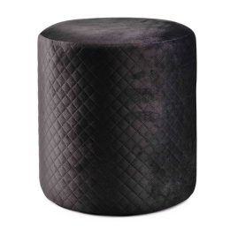 Pufa Charles marki Mondex elegancka w kolorze czarnym