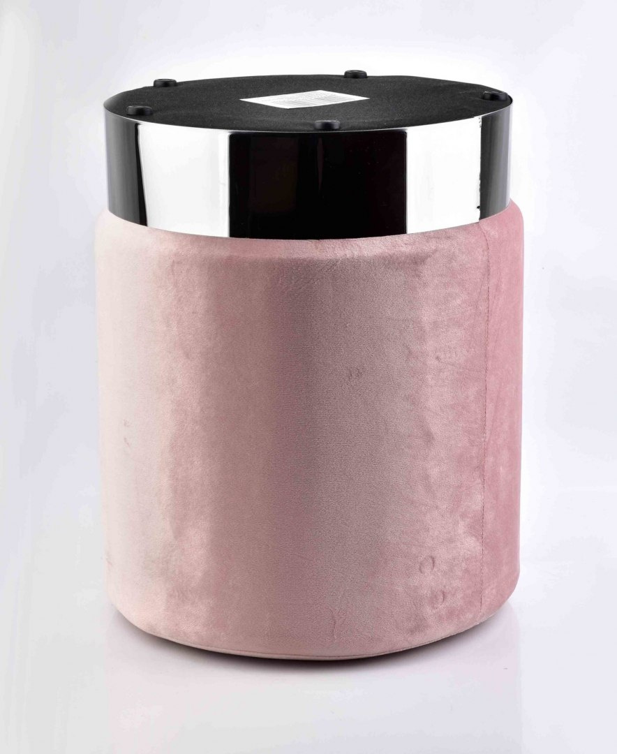 Pufa Renne marki Mondex elegancka w kolorze różowym