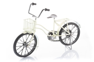 Replika turystycznego roweru wystrój wnętrza na prezent