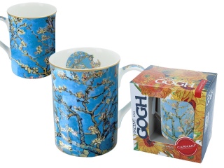 Klasyczny kubek V. Van Gogh Kwitnący migdałowiec marki Carmani