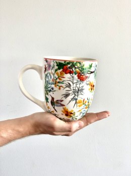 Ogromny kubek porcelanowy z motywem Linea