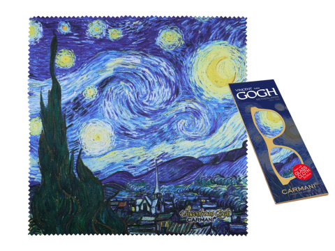 Ściereczka do okularów telefonu Van Gogh Gwieździsta noc