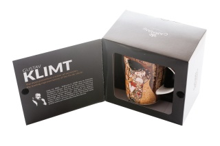 CARMANI KUBEK KLIMT POCAŁUNEK Z PORCELANY EL-BESSO