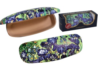 Etui na okulary ozdobione motywem Van Gogha Irysy