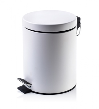 Kosz na śmieci z pedałem biały 3 litry marki Mondex ZAC