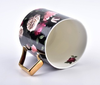 Porcelanowy kubek Pola Black na prezent 360 ml