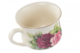 Ceramiczny kubek dla kochanej babci z różami