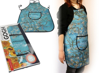 Fartuszek kuchenny V. Van Gogh Kwitnący migdałowiec Carmani