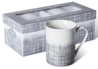 Komplet dwóch kubków marki Livello nowoczesne prezent