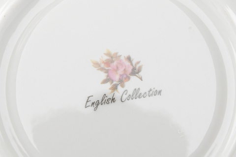 Kubek zielony z motywem kwiatowym z sitkiem do parzenia herbaty i ziół