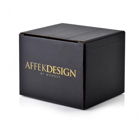 Porcelanowy kubek SAMMY szary AFFEKDESIGN 360 ml