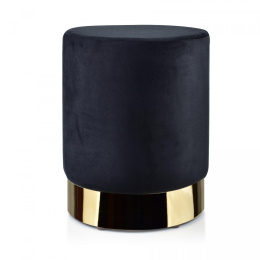 Pufa Charles Mondex elegancka w kolorze czarnym puf