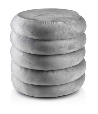 Pufa Margo Grey Mondex elegancka w kolorze szarym