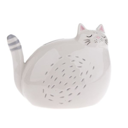 Skarbonka ceramiczna na prezent kot kotek dla dziecka