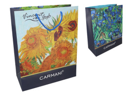 Torebka prezentowa Van Gogh Irysy i Słoneczniki 32x26