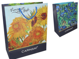 Torebka prezentowa Van Gogh Irysy i Słoneczniki 40x30
