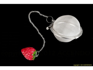 Zaparzacz metalowy kulka do parzenia herbaty lub ziół