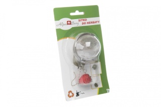 Zaparzacz metalowy kulka do parzenia herbaty lub ziół