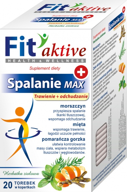 FIT AKTIVE SPALANIE MAX HERBATA NA ODCHUDZANIE