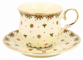 6 Filiżanek ze spodkami Casablanca na prezent eksluzywne