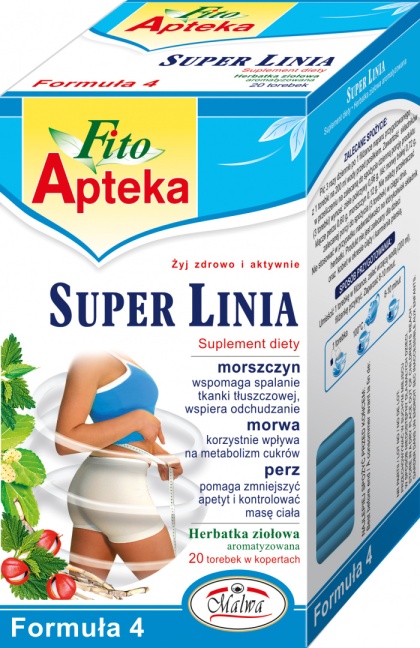 HERBATA NA ODCHUDZANIE FITO APTEKA SUPER LINIA 20t