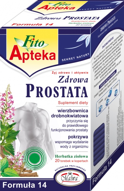 MALWA FITO APTEKA ZDROWA PROSTATA HERBATA ZIOŁOWA