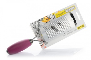 Tarka z uchwytem silikonowym MR1173 stalowa bordowa