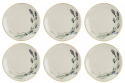 6 ceramicznych talerz deserowy lawenda Mieroszów