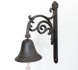 Dzwon żeliwny do powieszenia dzwonek do drzwi alarm