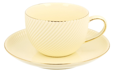 Filiżanki w kolorze kremowym Ice Cream na prezent