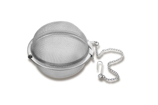 Zaparzacz metalowy kulka duża do parzenia herbaty lub ziół