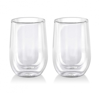 Komplet 2 kubków szklanek termicznych Peter 300 ml urodziny