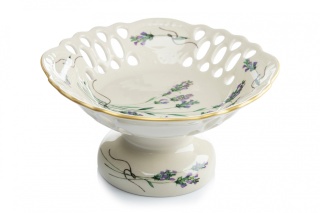 Owocarka na nodze lawenda Mieroszów owoce patera