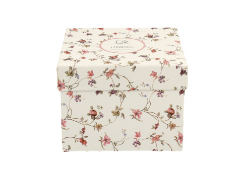 Kubek porcelanowy na prezent baryłka Safa kwiaty