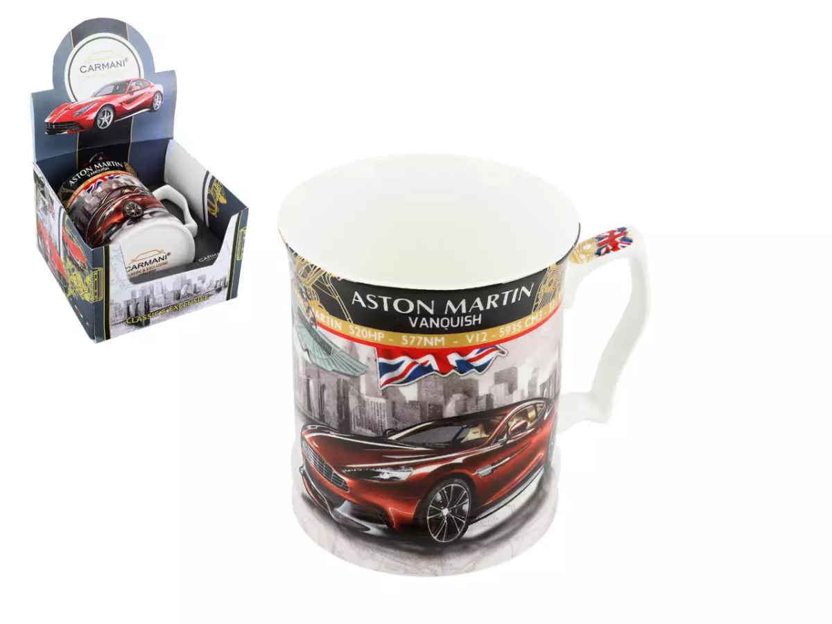 Idealny prezent kubek dla mężczyzny Aston Martin Carmani