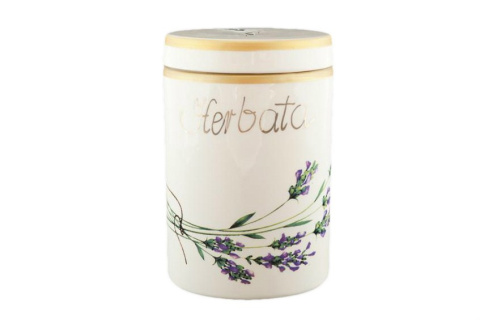 Pojemnik kuchenny Mieroszów lawenda DOWOLNY NAPIS