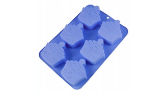 Silikonowa forma do pieczenia Maestro MR1597 muffinki blue