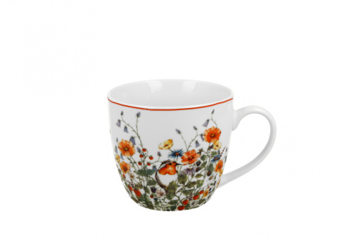 Duży kubek porcelanowy na prezent urodziny Wild Bird ptaki