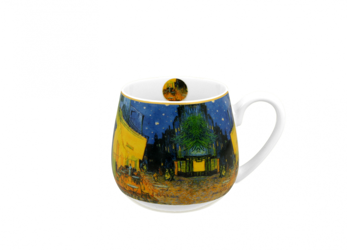 Kubek baryłka do herbaty Van Gogh Taras kawiarni nocą