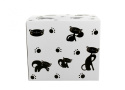 Ogromny kubek kubas porcelanowy koty czarne jumbo kotki